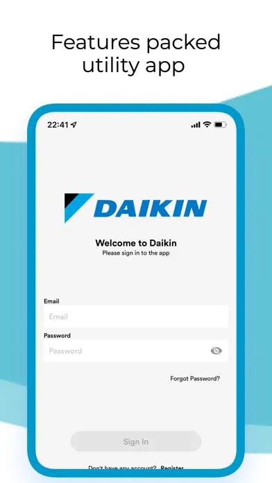 Daikin eQuip應用截圖