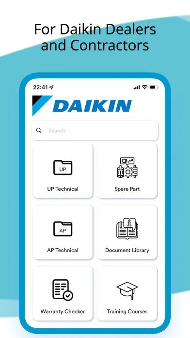 Daikin eQuip應用截圖