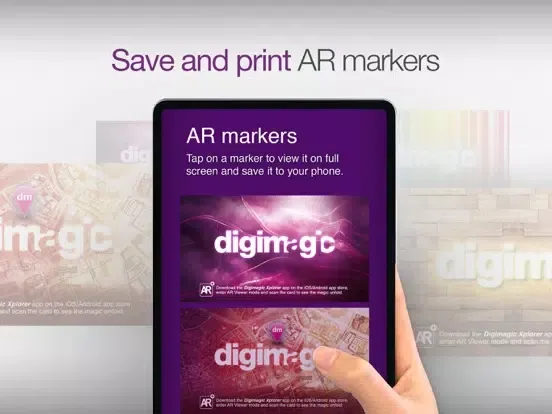 ภาพหน้าจอของ Digimagic Xplorer iPad 