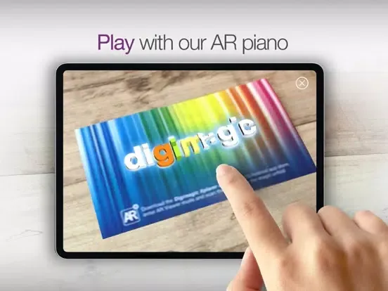 ภาพหน้าจอของ Digimagic Xplorer iPad 