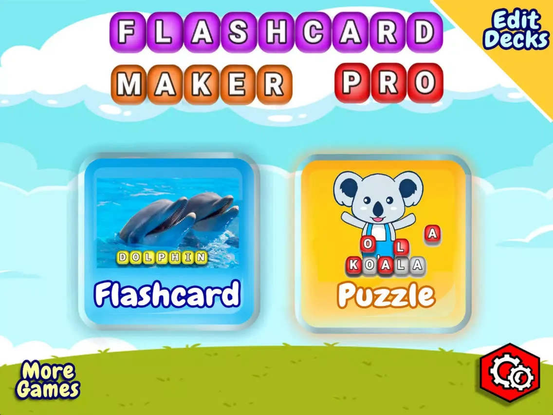 Flashcard Maker Pro iPad  स्क्रीनशॉट