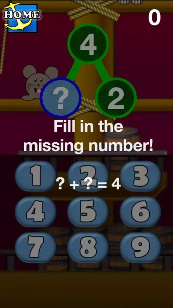 Capturas de tela do Number Bonds Adventure