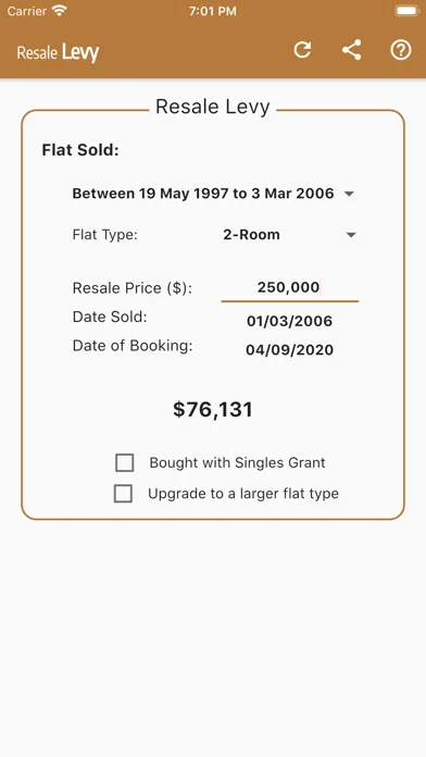Resale Levy Ekran Görüntüleri