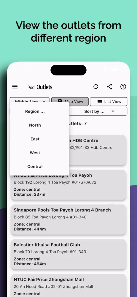 Tangkapan layar Toto @ SG