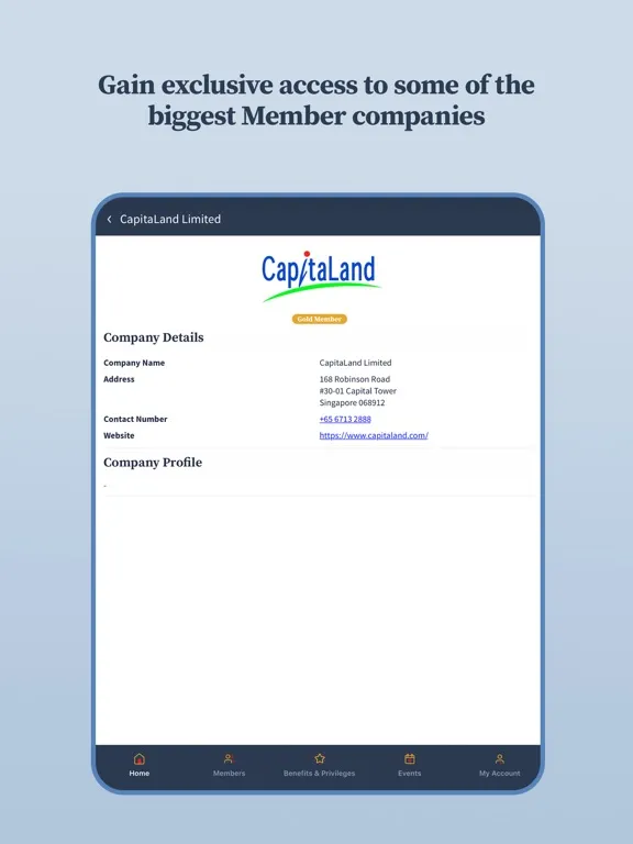 SGC App iPad  Screenshots