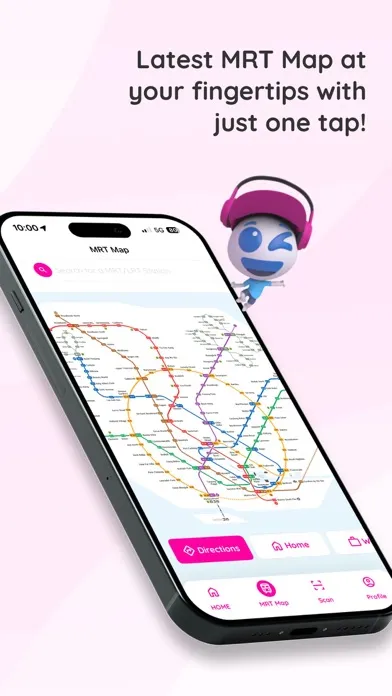 Screenshot di WINK+ SMRT Singapore MRT Map