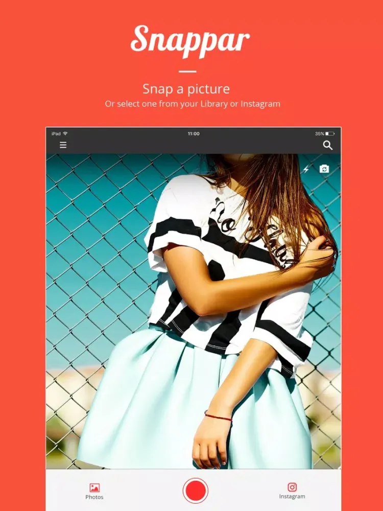 Snappar - Visual Search & Shop iPad 应用截图