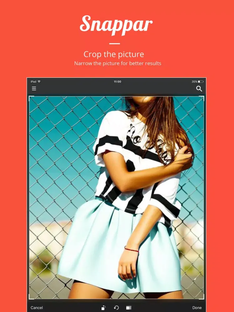 Snappar - Visual Search & Shop iPad 应用截图