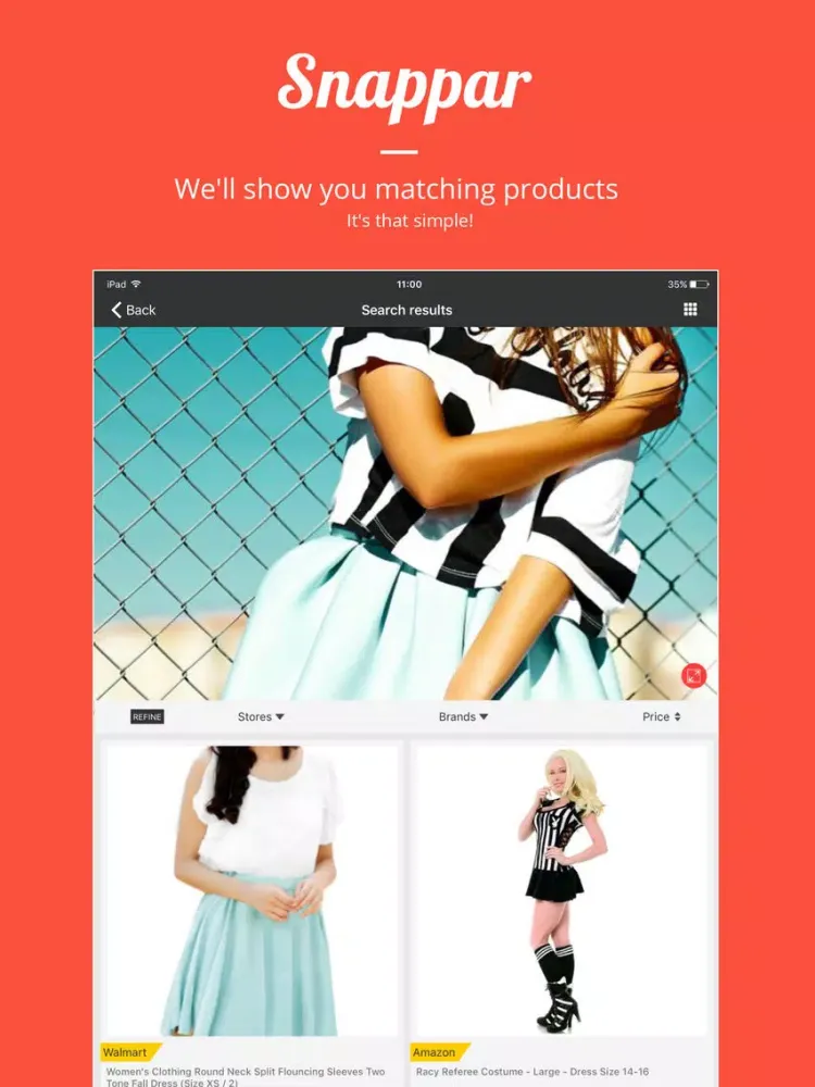 Snappar - Visual Search & Shop iPad 应用截图