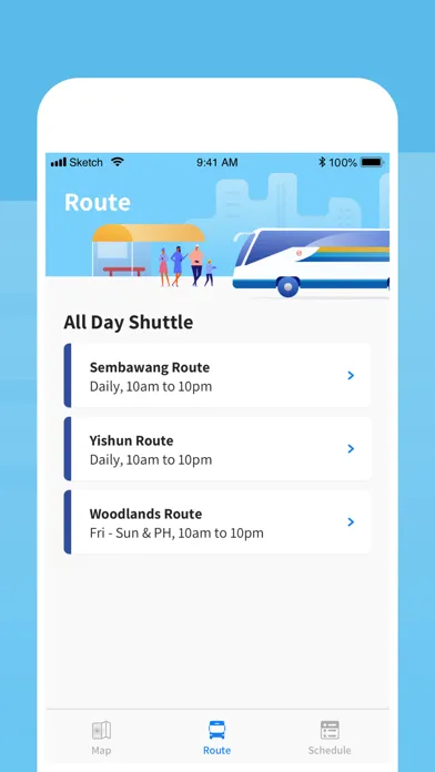 ALPS Shuttle Bus Screenshots