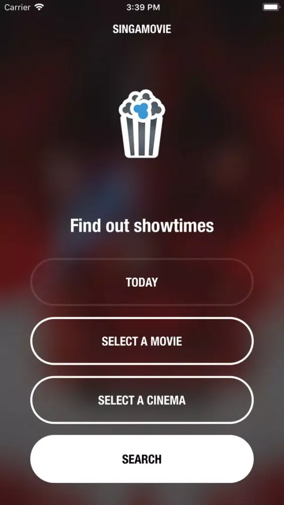 Tangkapan skrin Singamovie - SG Movie Booking