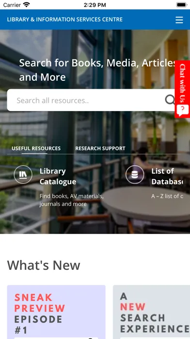 Ảnh chụp màn hình của NIE Library