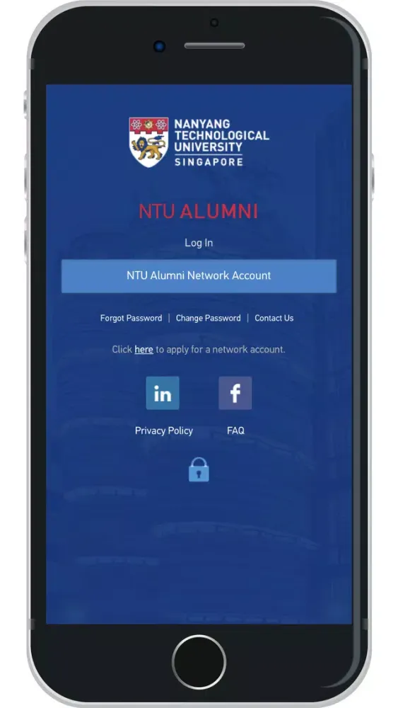 Tangkapan skrin NTU Alumni