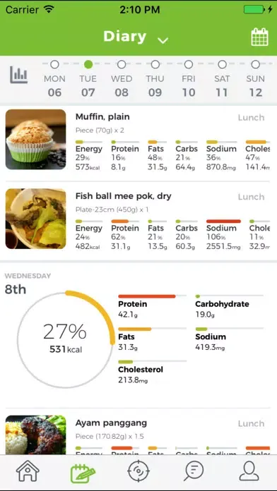 Food(lg) سکرین شاٹس
