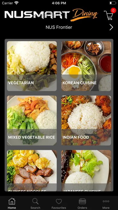 NUSmart Dining Screenshots