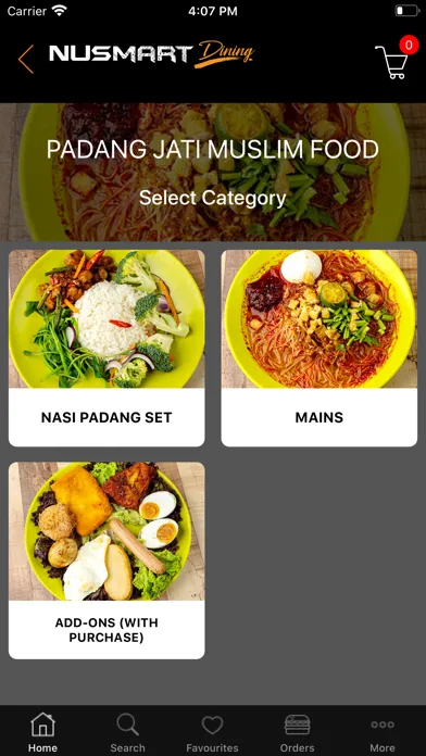 NUSmart Dining Screenshots