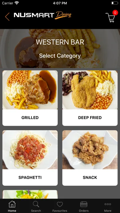 NUSmart Dining Screenshots