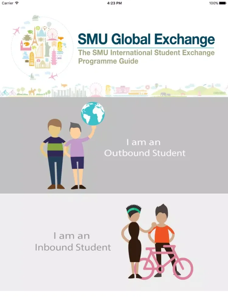 SMU Global Exchange iPad  Screenshots