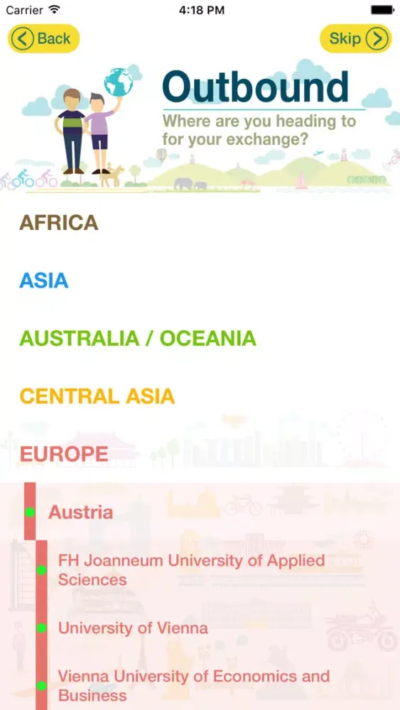 SMU Global Exchange Screenshots