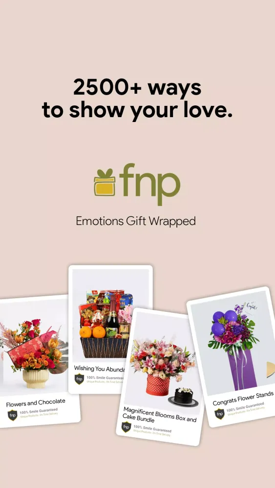FNP - Online Flowers & Gifts应用截图