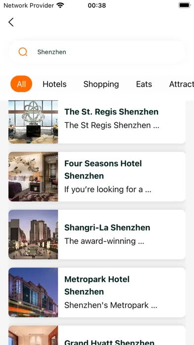 Travellet Shenzhen スクリーンショット