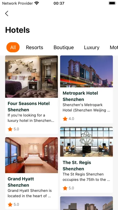 Travellet Shenzhen スクリーンショット