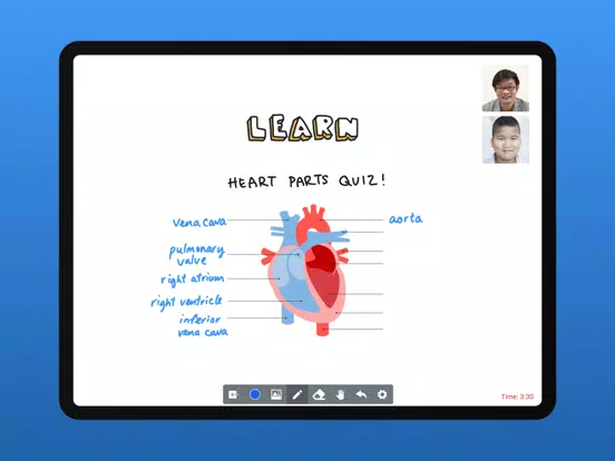 Tangkapan skrin Heyhi - Interactive whiteboard iPad 