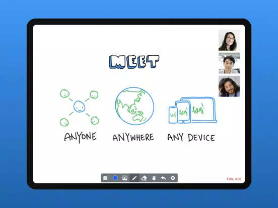 Tangkapan skrin Heyhi - Interactive whiteboard iPad 