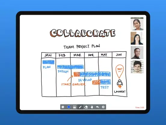 Screenshot di Heyhi - Interactive whiteboard iPad 