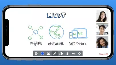 Tangkapan skrin Heyhi - Interactive whiteboard