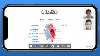 Tangkapan skrin Heyhi - Interactive whiteboard