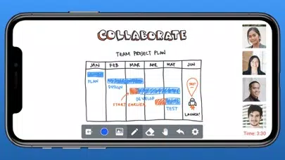 Tangkapan skrin Heyhi - Interactive whiteboard