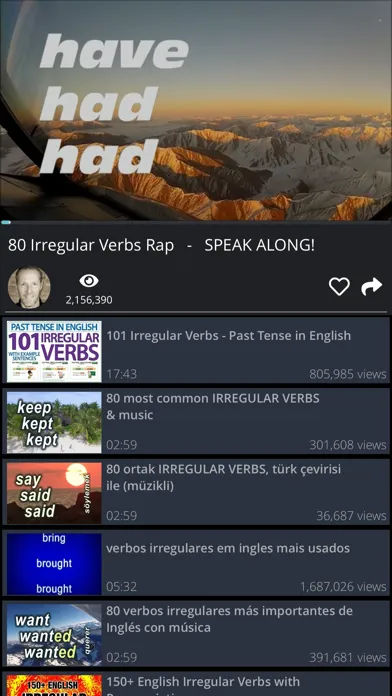 English V3 - Irregular Verbs应用截图