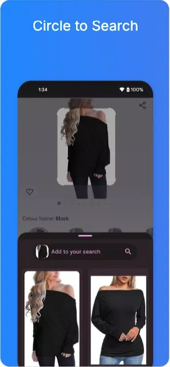 Screenshot di Circle to Search - Gesture Go