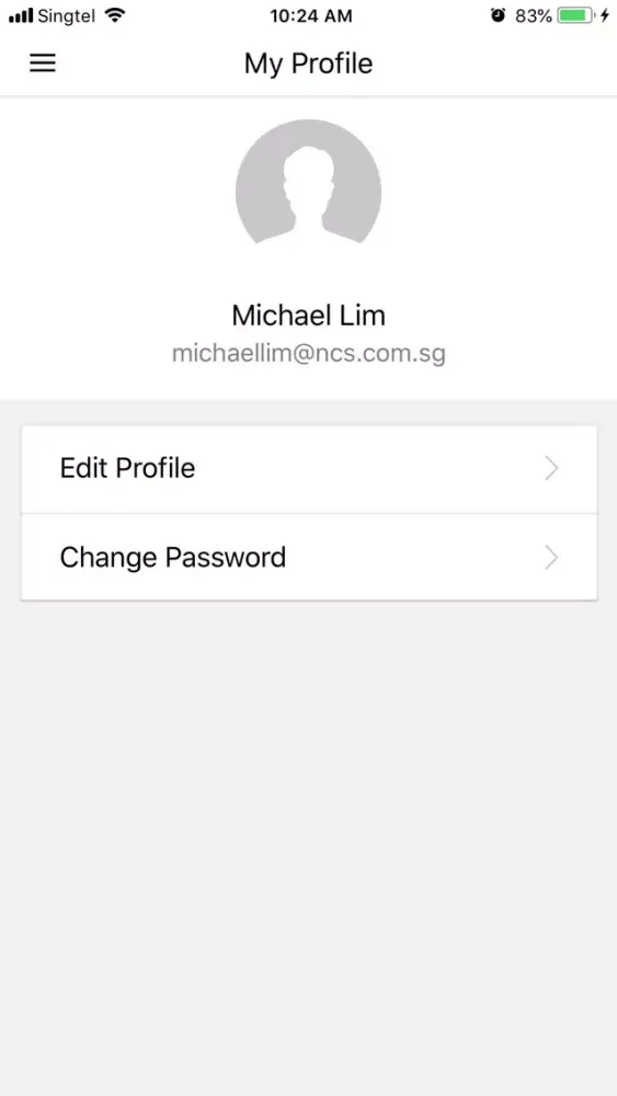 Tangkapan layar beConnect™ Task