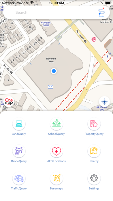 OneMap SG स्क्रीनशॉट