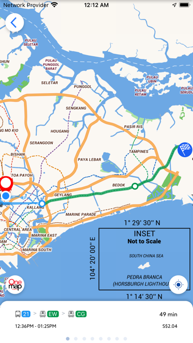 OneMap SG स्क्रीनशॉट