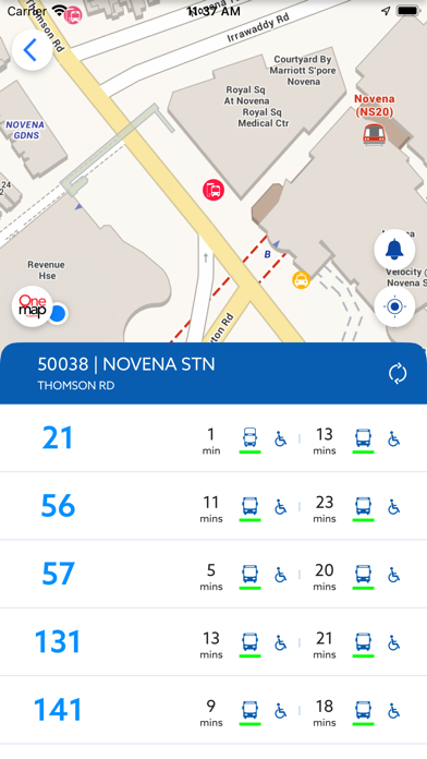 OneMap SG स्क्रीनशॉट