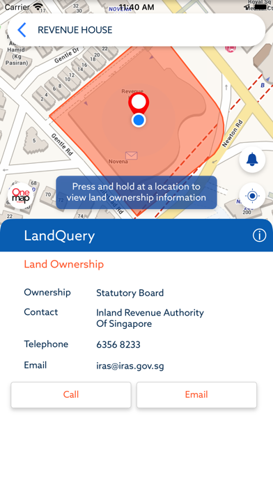 OneMap SG स्क्रीनशॉट