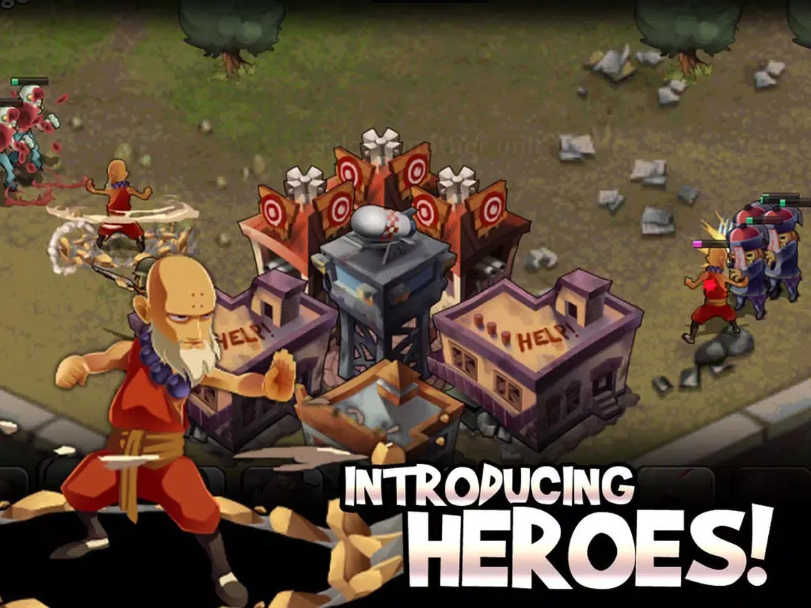 Capturas de pantalla de Swarm of the Dead iPad 