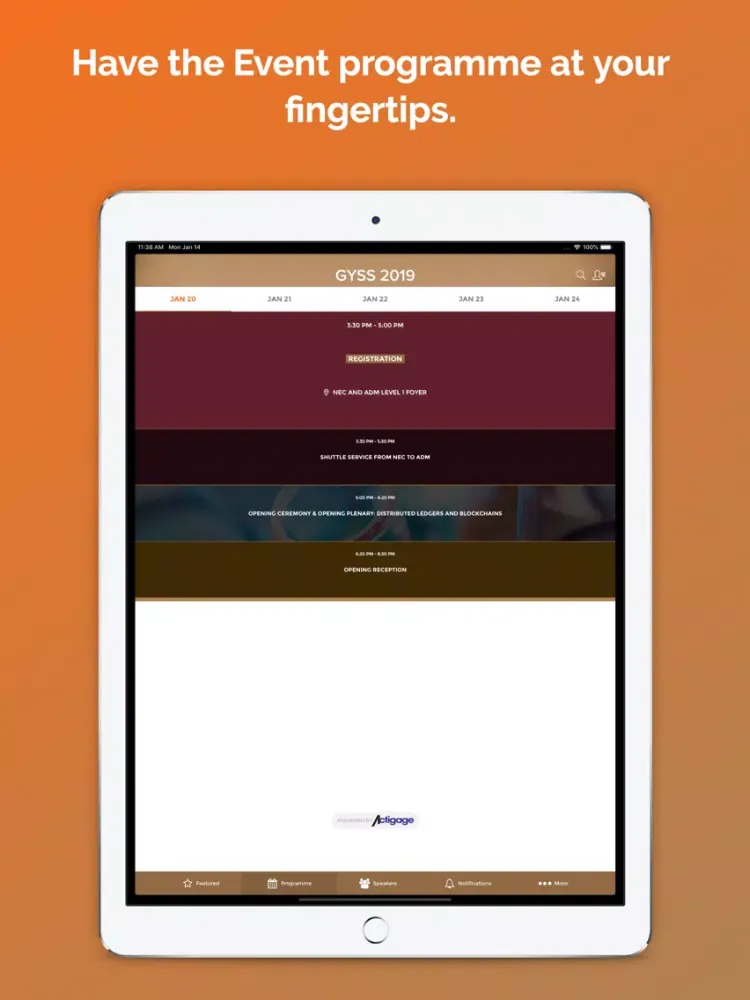 Zrzuty ekranu GYSS 2019 iPad 