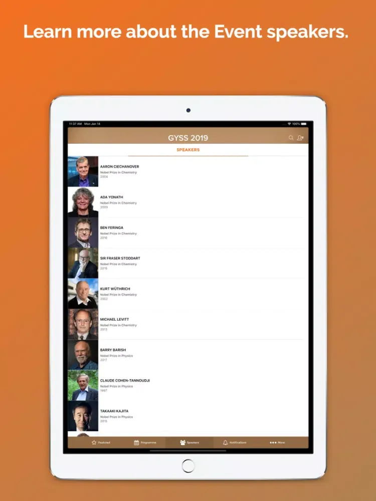 Zrzuty ekranu GYSS 2019 iPad 