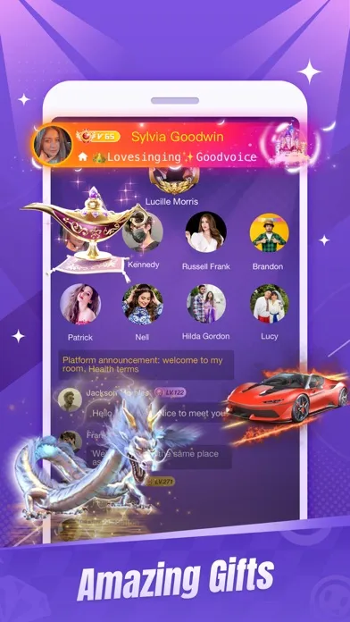 Capturas de tela do Party Star -Live, Chat & Games