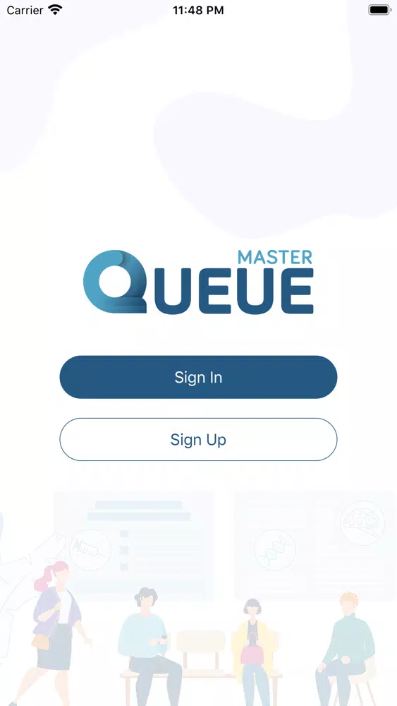Tangkapan layar Queue Master