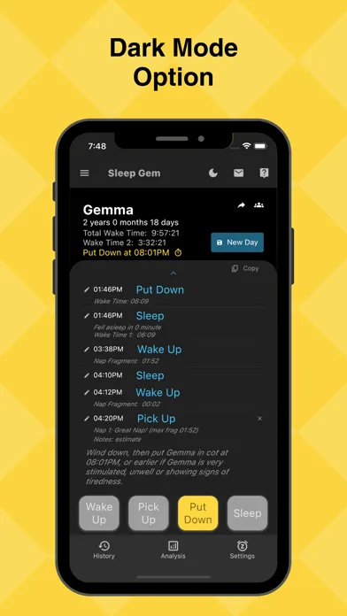 Sleep Gem: Pediatric Sleep App应用截图