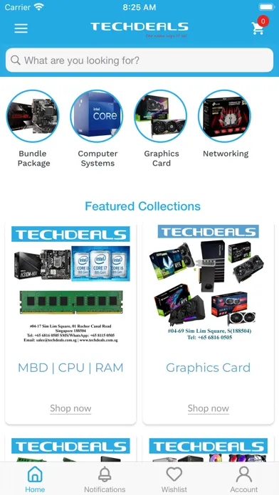 Capturas de pantalla de TechDeals