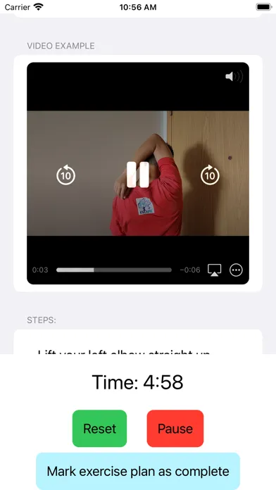 Capturas de pantalla de ElderlyFit