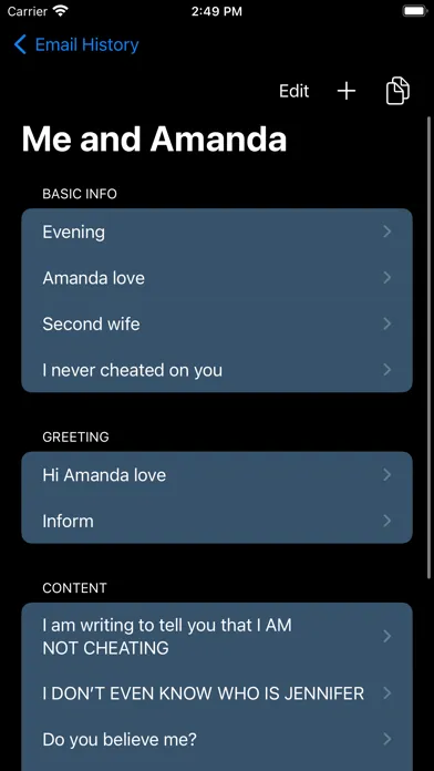 PlaneMail Ekran Görüntüleri