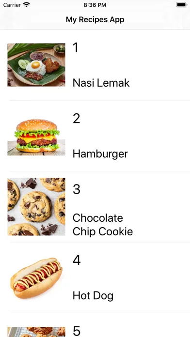 MyRecipes - cook it up स्क्रीनशॉट