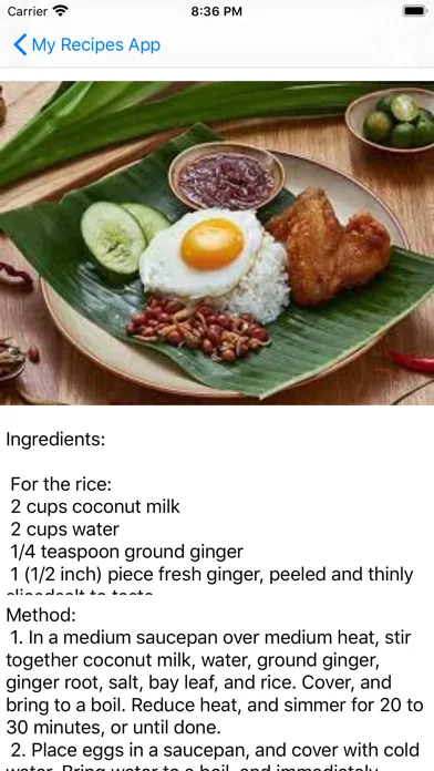 MyRecipes - cook it up स्क्रीनशॉट